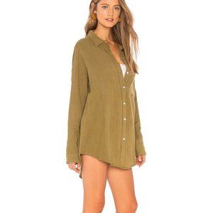 Button Up Dress/Swim Cover Up